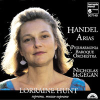 Lorraine Hunt Lieberson - Handel: Arias CD Cover